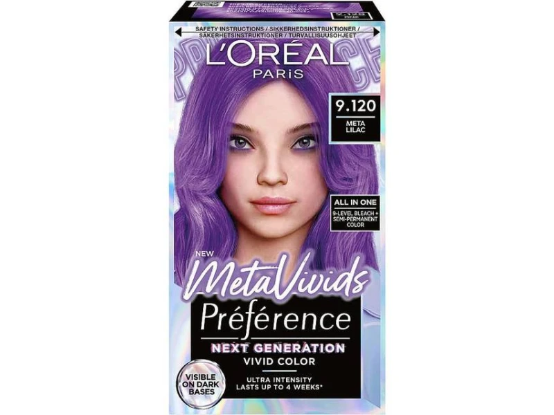 L'Oreal Préférence Meta Vivids 9.120 Lilac