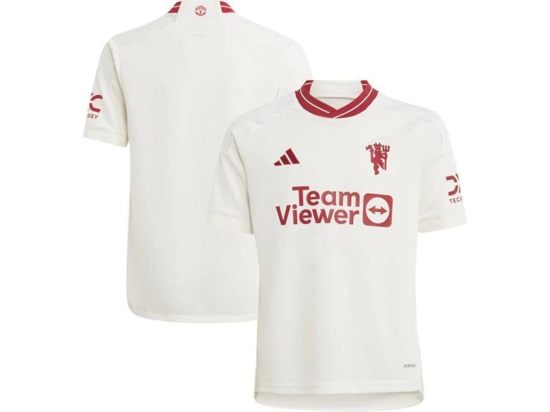 Adidas Manchester United Third Shirt Cloud White 2023/2024