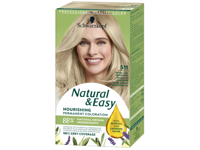 Schwarzkopf Natural Easy 511 Ultra Light Ash Blonde