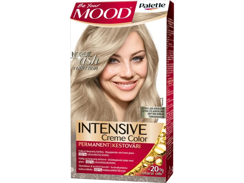 Schwarzkopf Mood Intensive Creme Color 1 X-tra Ljus Askblond